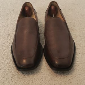 Men's Brass Boot Leather Loafer Dress Shoes